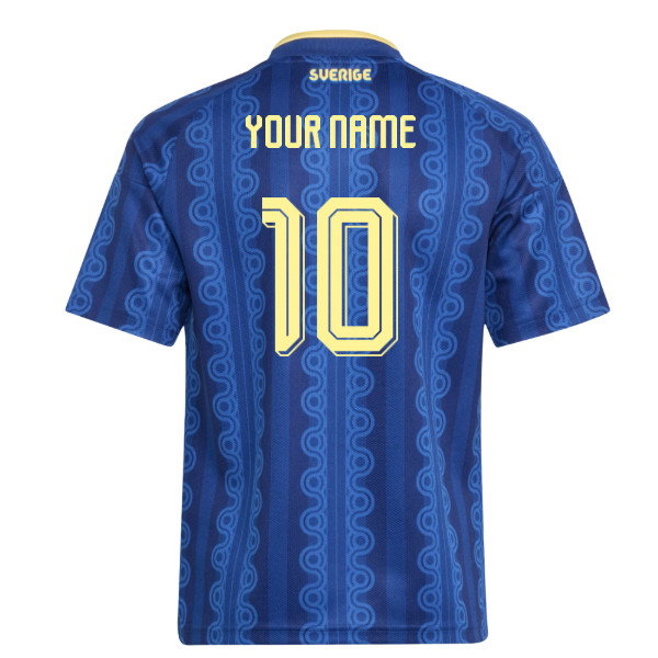 2026-2027 Sweden Away Shirt (Kids) (Your Name)
