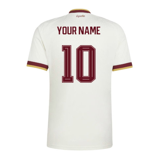 2026-2027 Spain Away Shirt (Your Name)