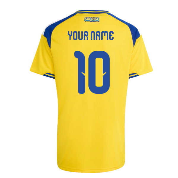 2026-2027 Sweden Home Shirt (Kids) (Your Name)