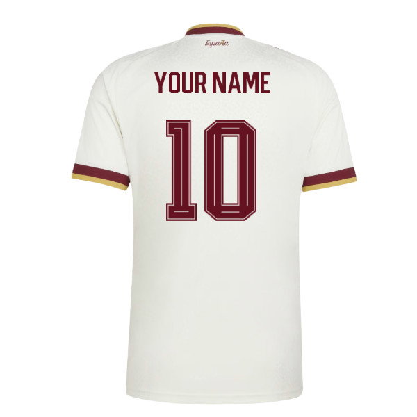 2026-2027 Spain Away Shirt (Your Name)