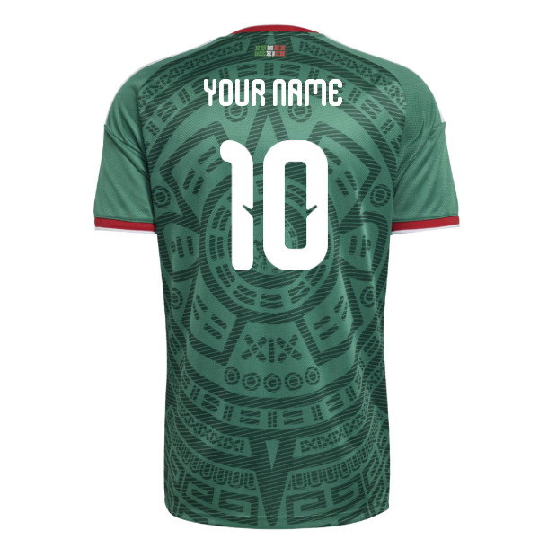 2026-2027 Mexico Home Shirt (Your Name)