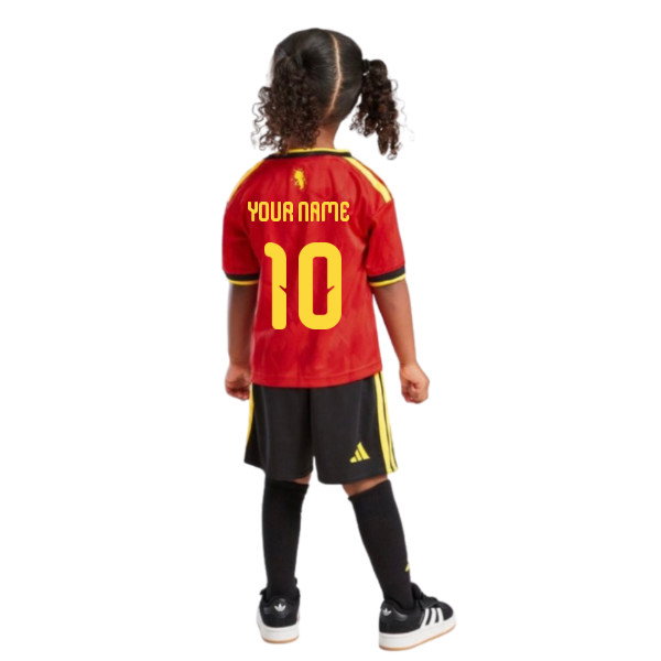 2026-2027 Belgium Home Mini Kit (Your Name)