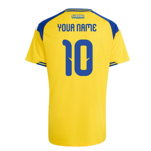 2026-2027 Sweden Home Shirt (Kids) (Your Name)