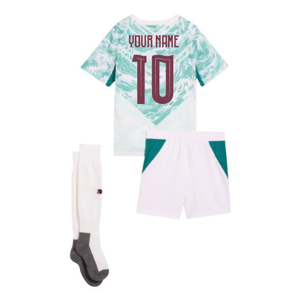 2026-2027 Portugal Away Mini Kit (Your Name)