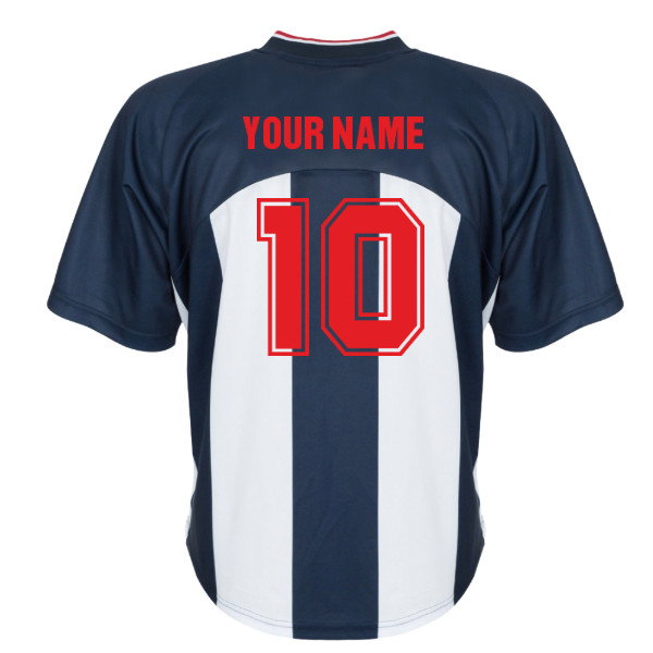 1978 West Brom Retro Home Shirt (Your Name)