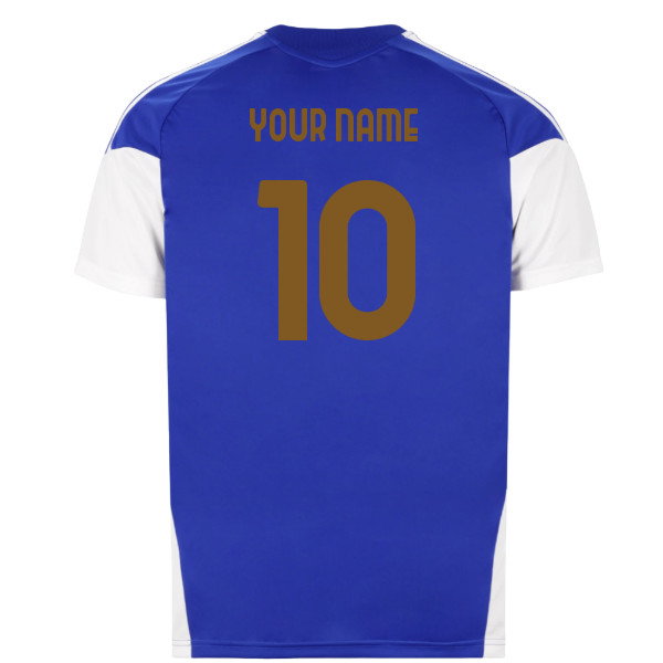 2026-2027 Juventus Training Jersey (Bold Blue) - Kids (Your Name)