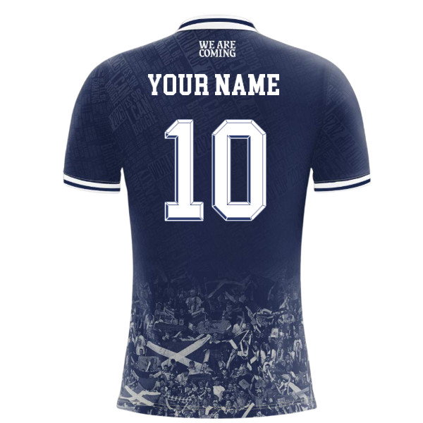 Scotland 2026-2027 Supporters Home Concept Kit Adult Short Sleeve (Your Name)