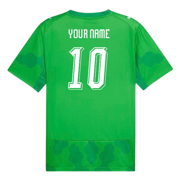2026-2027 Egypt Goalkeeper Shirt (Green) (Your Name)