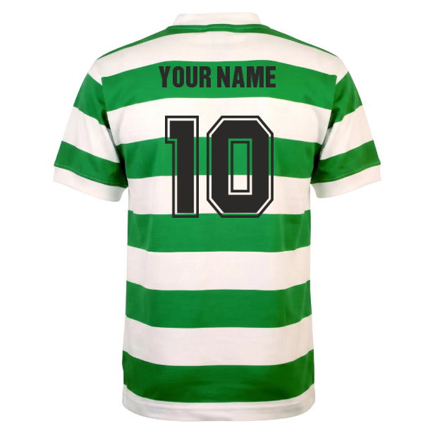Celtic 1967 European Cup Lisbon Short Sleeved Kids Shirt (Your Name)