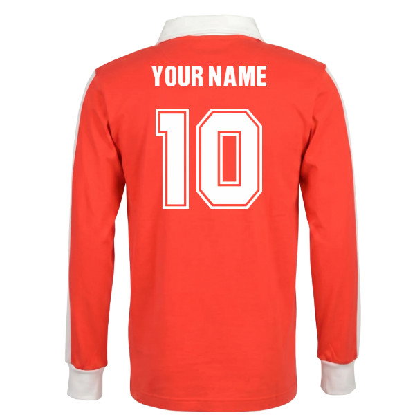 Austria 1950s Away Retro Football Shirt (Your Name)