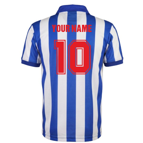 Sheffield Wednesday 1982-83 Bukta Kids Retro Football Shirt (Your Name)