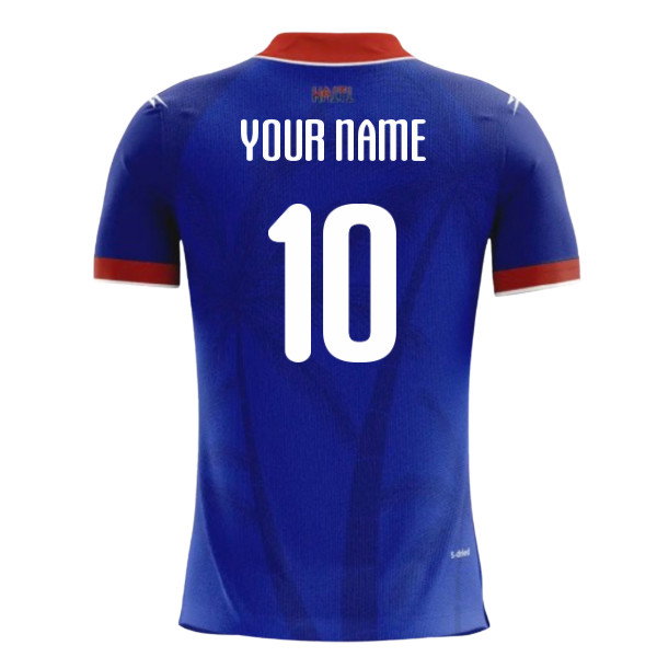 2026-2027 Haiti Home Shirt (Your Name)