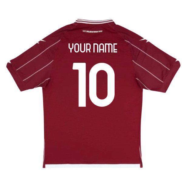 2024-2025 Salernitana Home Shirt (Your Name)