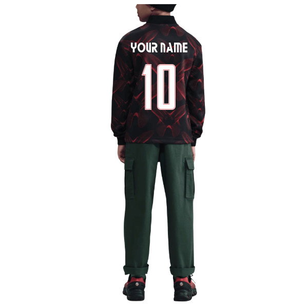 2026-2027 Canada Hollywood Goalkeeper Shirt (Black) - Kids (Your Name)