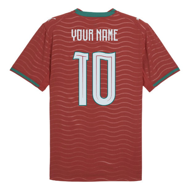 2026-2027 Portugal Authentic Home Shirt (Your Name)