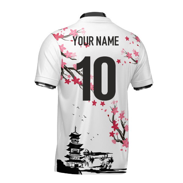 Japan Samurai Heritage Football Jersey (Wolvate) Kids Short Sleeve (Your Name)
