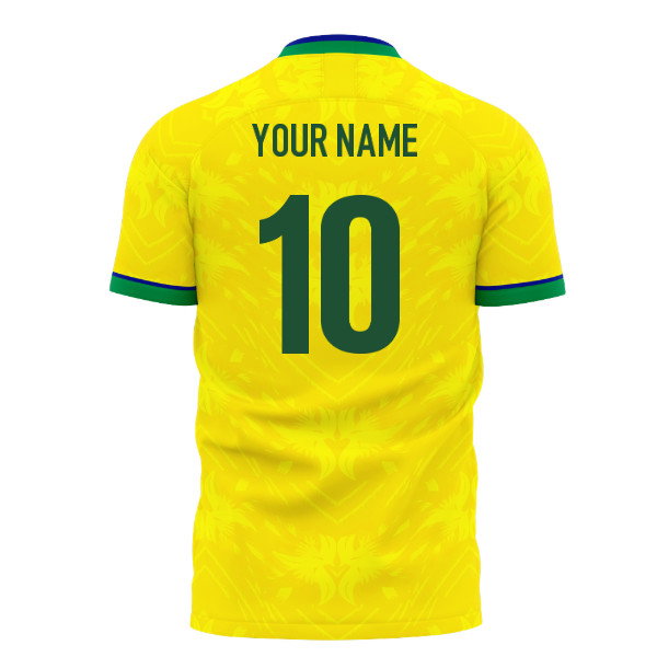 Brazil 2026-2027 Home Concept KIt (Libero) Adult Short Sleeve (Your Name)