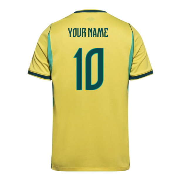 2026-2027 Brazil Home Shirt (Your Name)