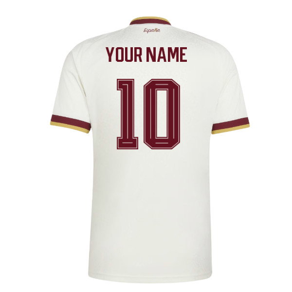 2026-2027 Spain Away Shirt (Your Name)