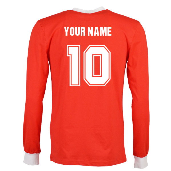 Liverpool 1964 Long Sleeve Retro Football Shirt (Your Name)