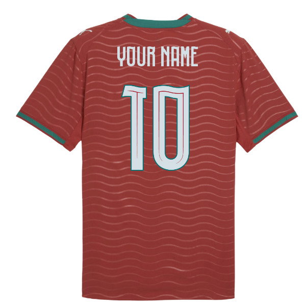 2026-2027 Portugal Authentic Home Shirt (Your Name)