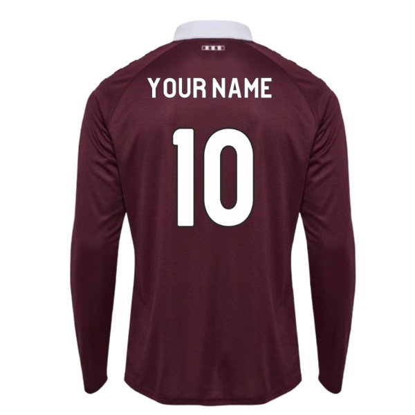 2026-2027 Hearts Long Sleeve Home Shirt (Kids) (Your Name)