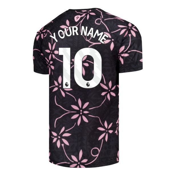 2026-2027 Sunderland Away x Elvis Pre Match Shirt (Black) (Your Name)