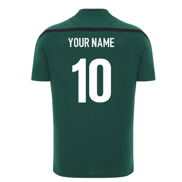 2026-2027 Wales WRU Rugby Training Shirt (Green) - Kids (Your Name)
