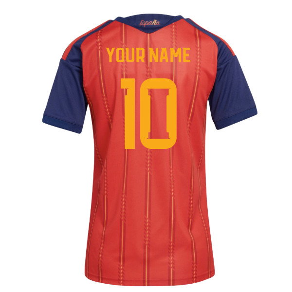 2026-2027 Spain Home Shirt (Womens) (Your Name)