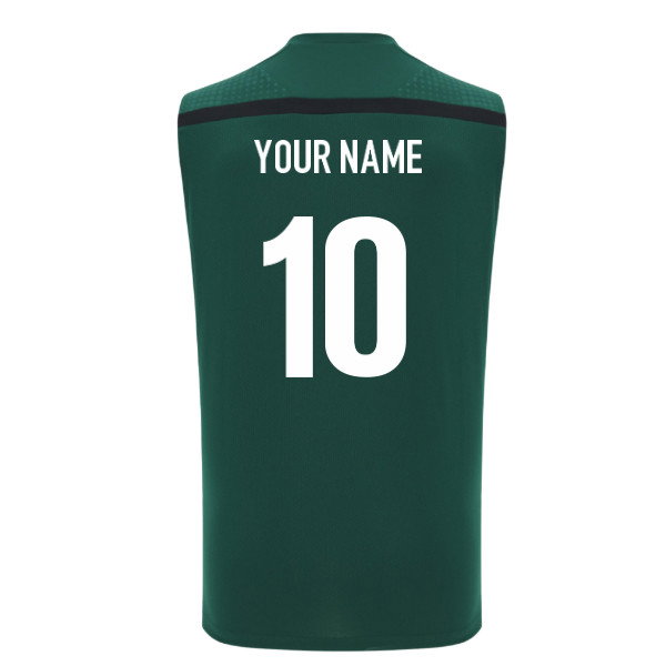 2026-2027 Wales WRU Rugby Sleeveless Shirt (Green) (Your Name)