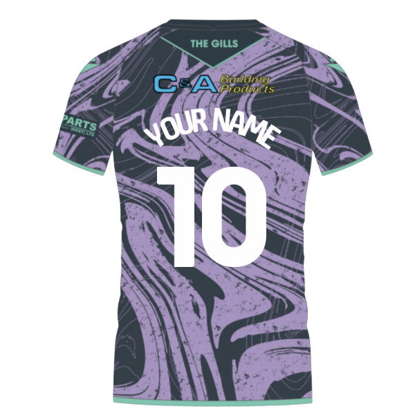 2026-2027 Gillingham Third Shirt (Your Name)