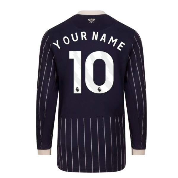 2026-2027 Brentford Long Sleeve Away Shirt (Your Name)