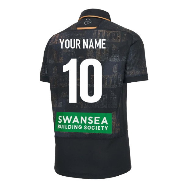 2026-2027 Ospreys Rugby Poly Home Shirt (Kids) (Your Name)
