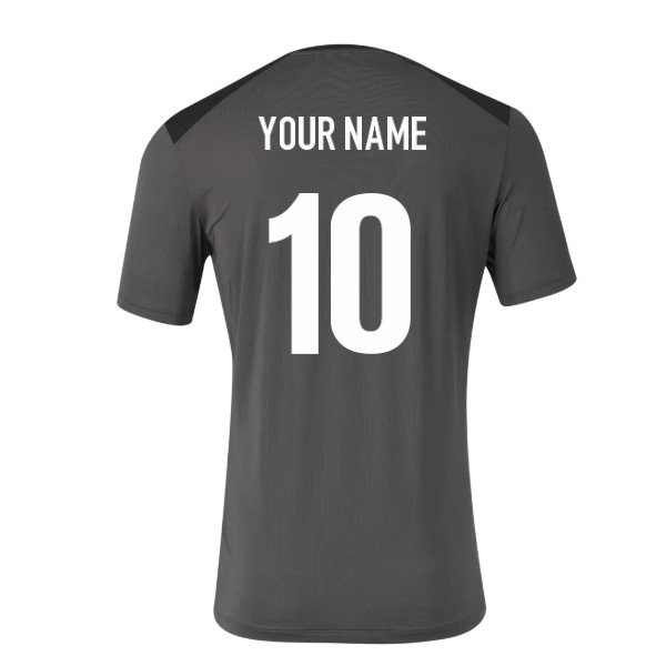 2026-2027 Saracens Rugby Training Shirt (Grey) (Your Name)