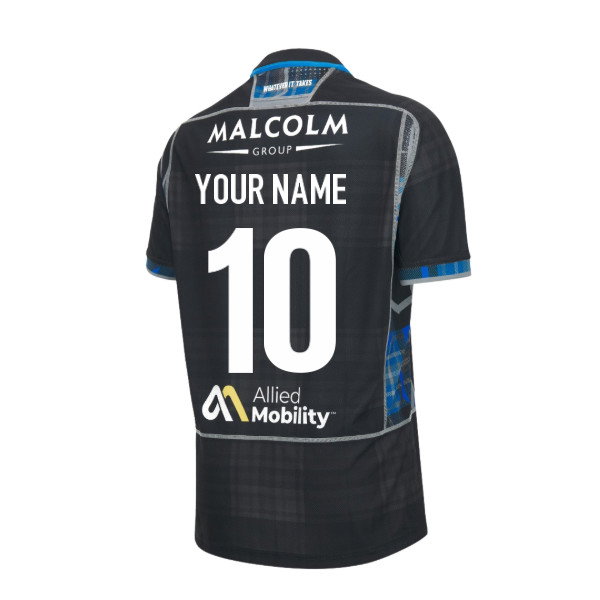 2026-2027 Glasgow Warriors Poly Home Rugby Shirt (Kids) (Your Name)