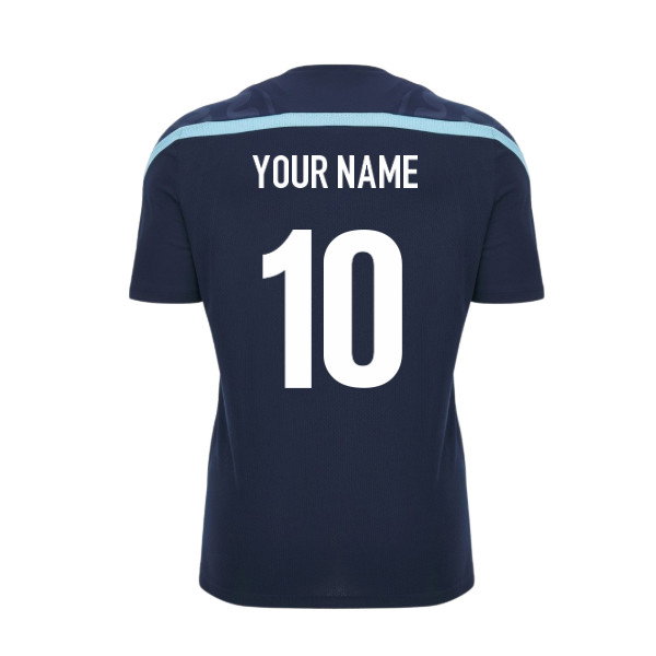 2026-2027 Sale Sharks Training Shirt (Navy) (Your Name)