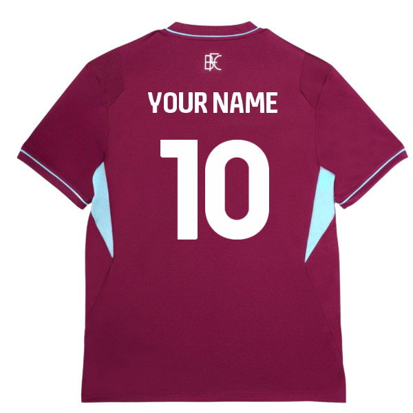2026-2027 Burnley Home Shirt (Your Name)