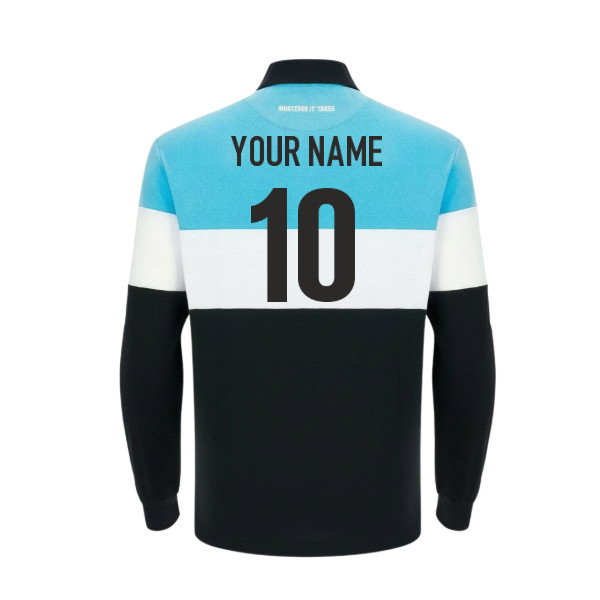 2026-2027 Glasgow Warriors Euro Cotton Long Sleeve Shirt (Your Name)