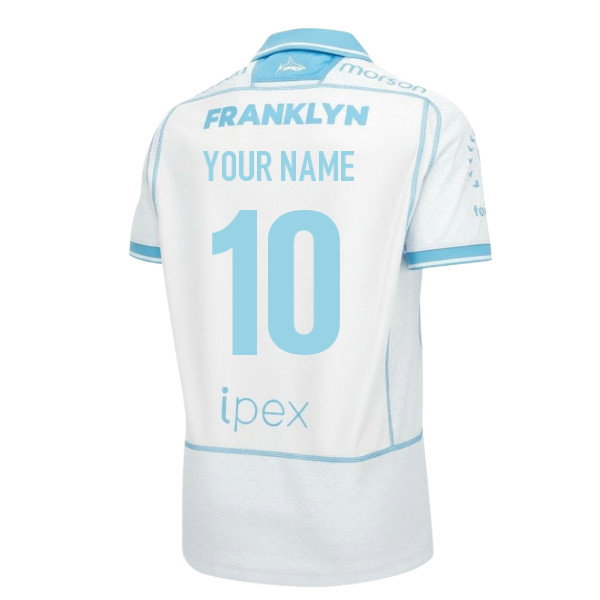 2026-2027 Sale Sharks Poly Away Shirt (Your Name)
