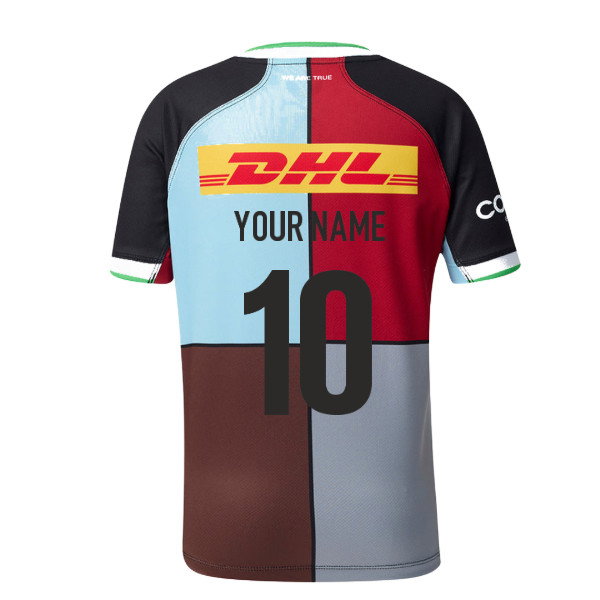 2026-2027 Harlequins Home Rugby Shirt (Kids) (Your Name)