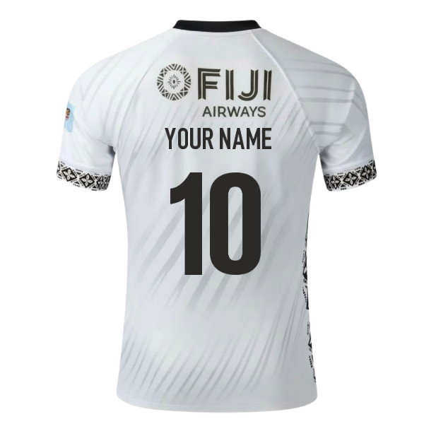2026-2027 Fiji Rugby Home Shirt - Womens (Your Name)