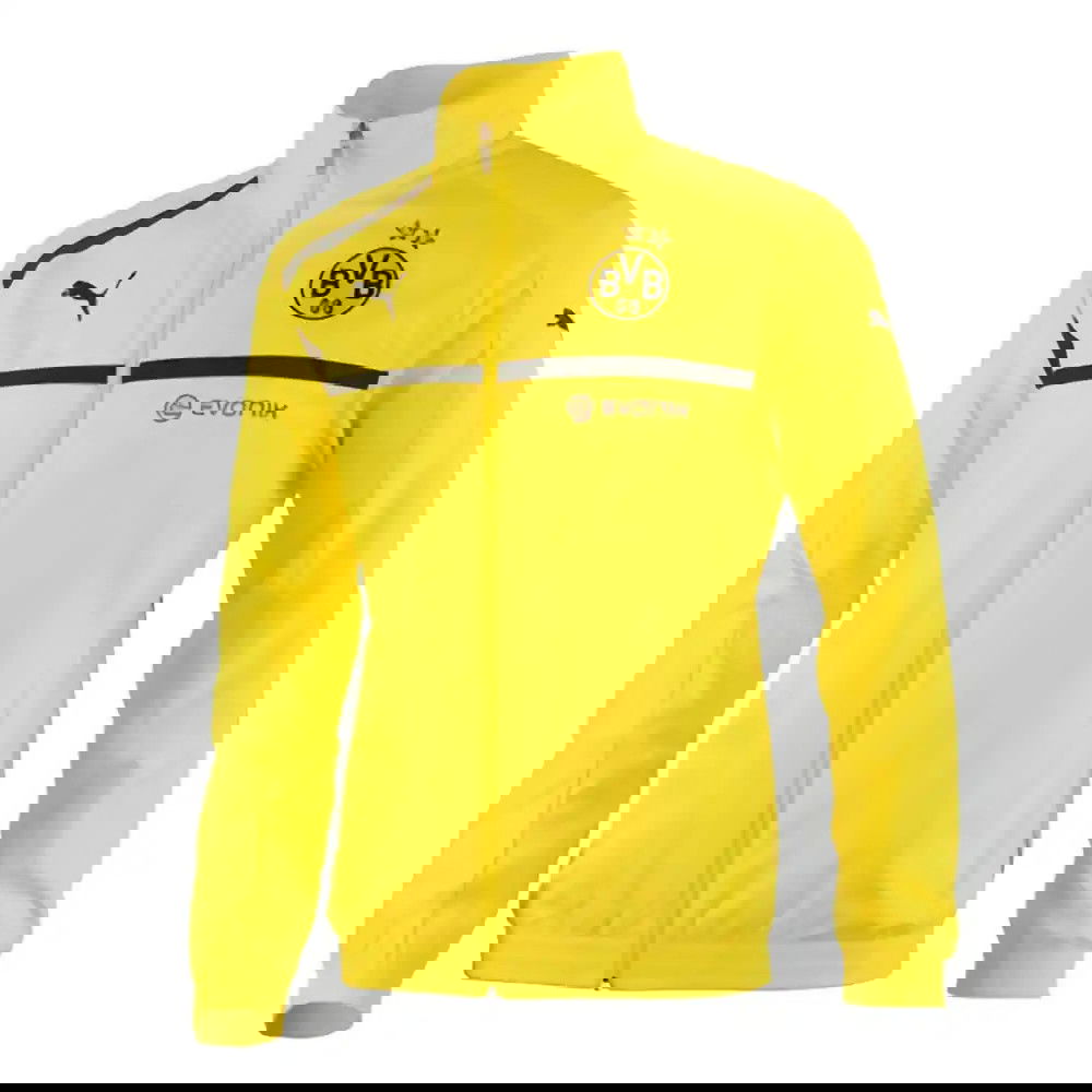 2012-13 Borussia Dortmund Woven Jacket (Yellow)