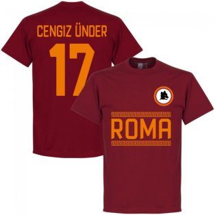 AS Roma Cengiz Ünder 17 Team T-Shirt - Red