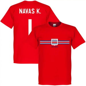 Costa Rica Keylor Navas Team T-Shirt - Red
