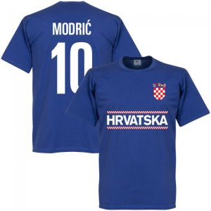 Croatia Modric 10 Team T-Shirt - Royal