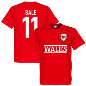 Wales Bale 11 Team T-Shirt - Red