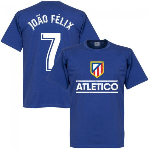 Atletico Madrid Joao Felix 7 Team T-Shirt - Royal