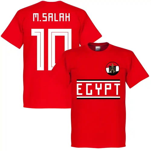 Egypt Mohammed Salah Team T-Shirt - Red