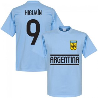 Argentina Higuain Team T-Shirt - Sky