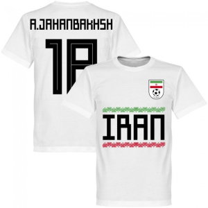 Iran A. Jahanbakhsh 18 Team T-Shirt - White